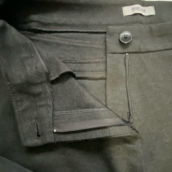 Kenneth Cole Womens Grey Soft Stretch Knit Office Casual Straight Leg Pant-Sz-14 - Picture 7 of 16